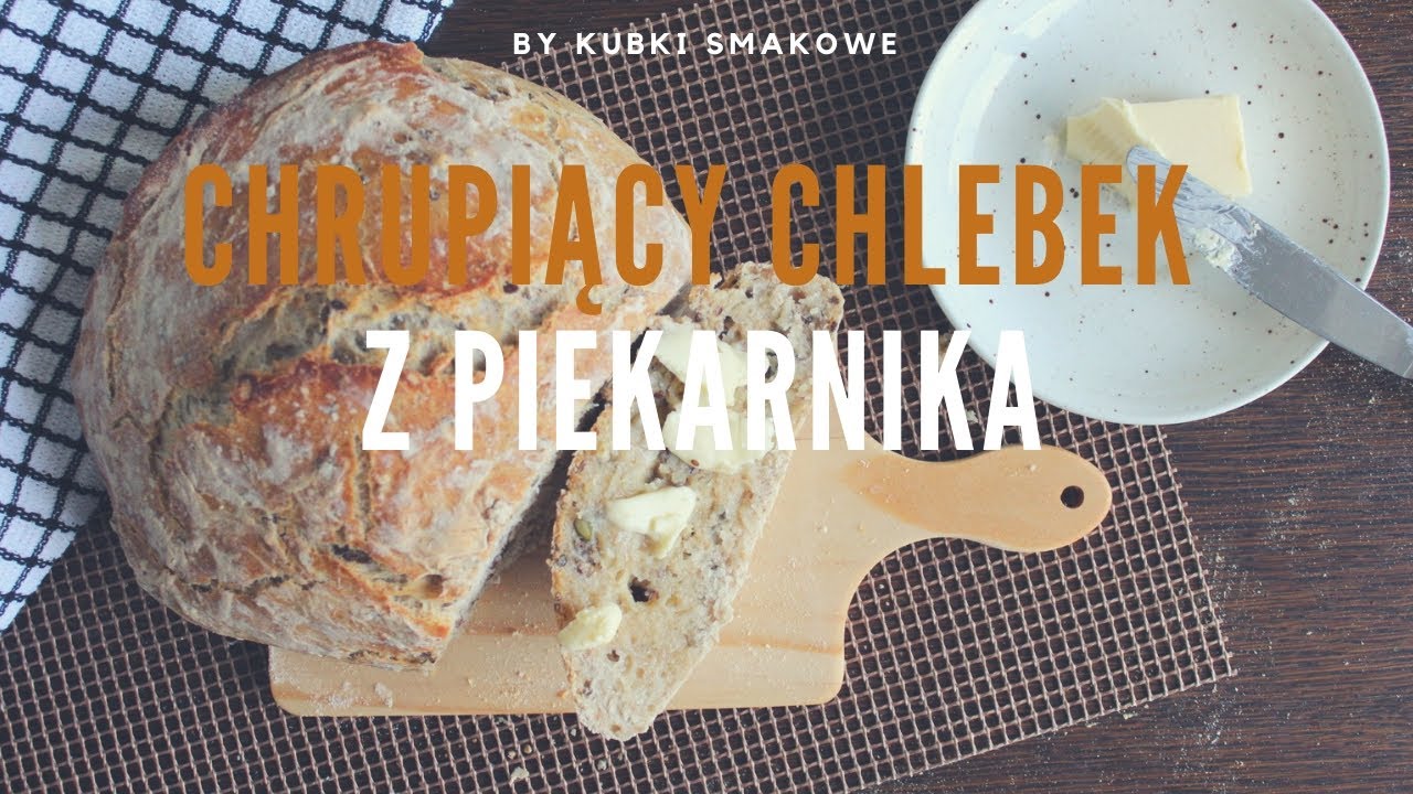 Chrupiący drożdżowy chleb z piekarnika! / Oven crunchy bread! (PL/ENG)