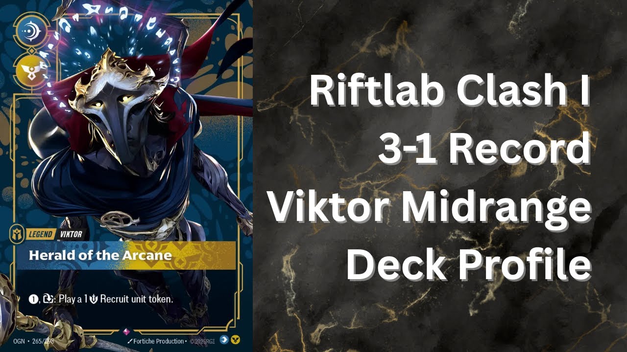 Can we make Viktor Tier 1? We went 3-1 in today's Riftlab Clash