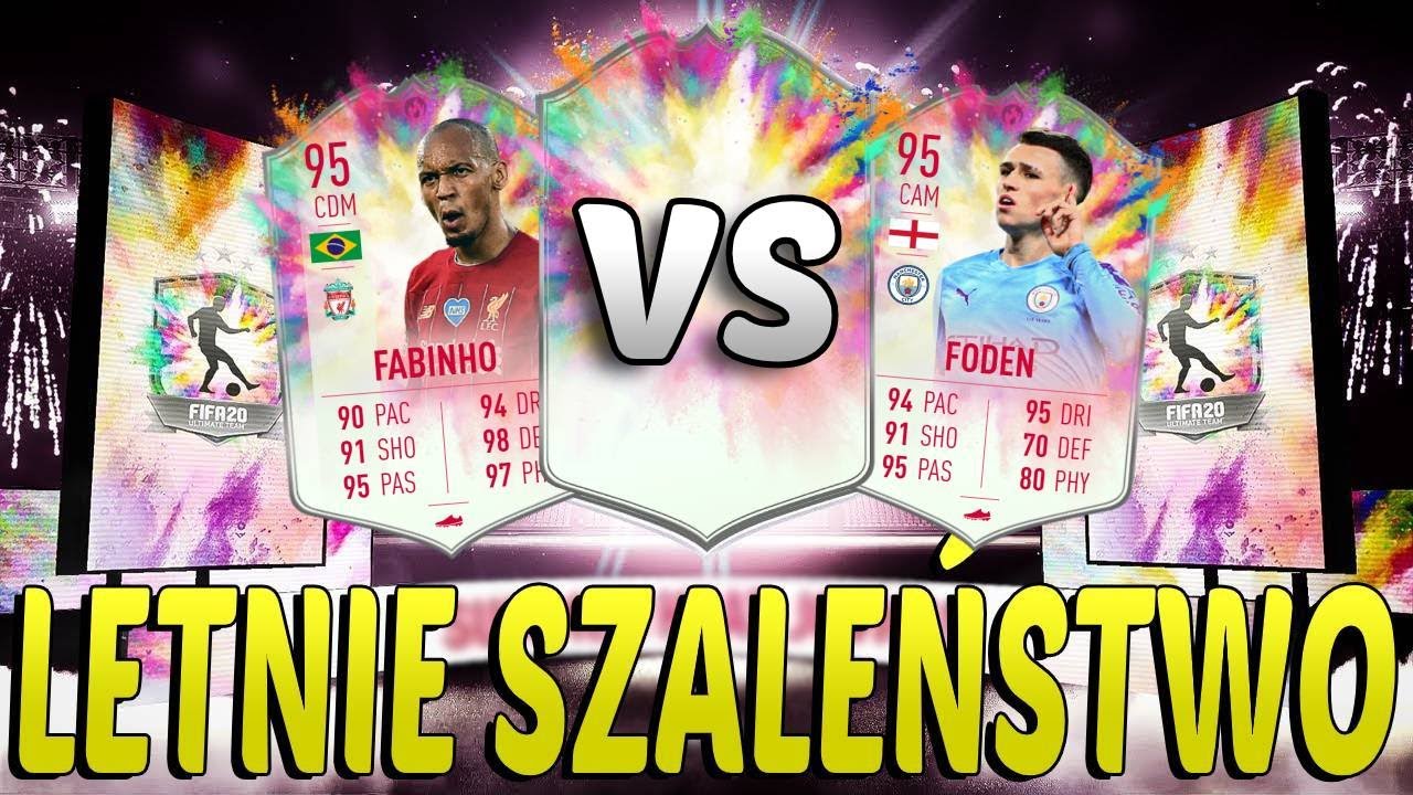 SBC FODEN 95?! VS FABINHO 95?! & PACZKA Z IKONĄ PRIME! FIFA 20