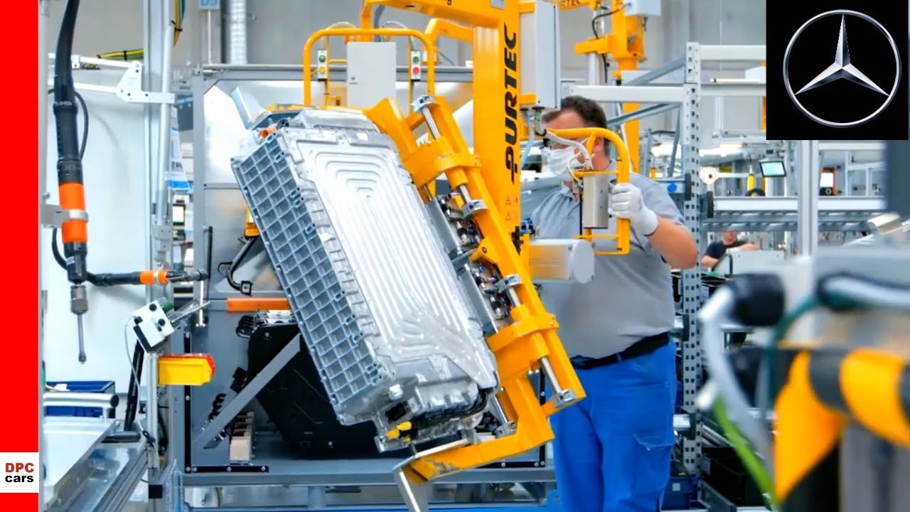 Mercedes Battery Production Featuring Kamenz Germany Plant Walkaround