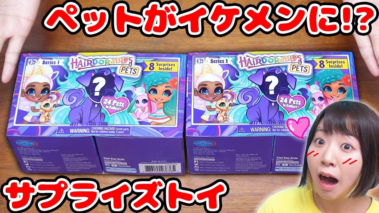 こんなペットいる!?w 海外で人気のサプライズトイ ヘアドアブルズ ペットが可愛すぎた！！
