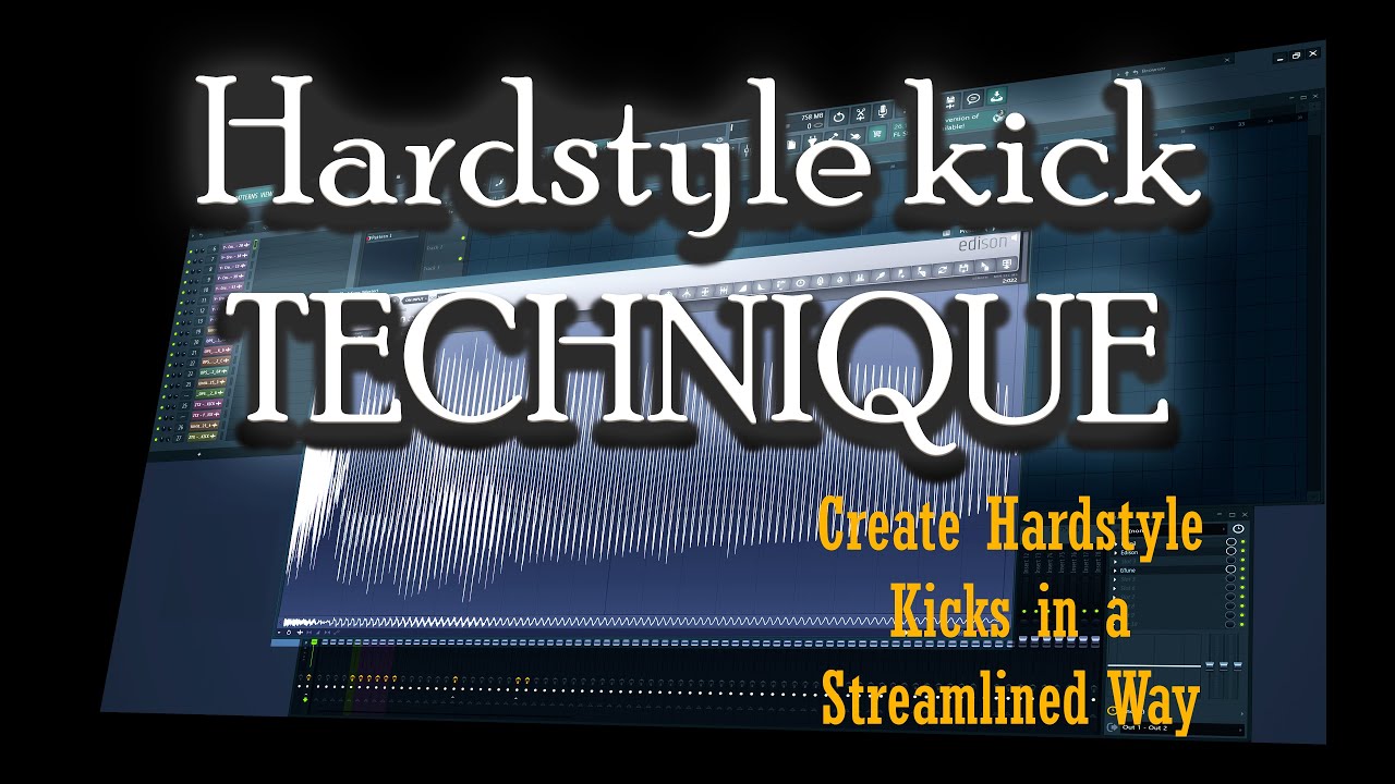 Super quick way to make your own hardstyle kicks!