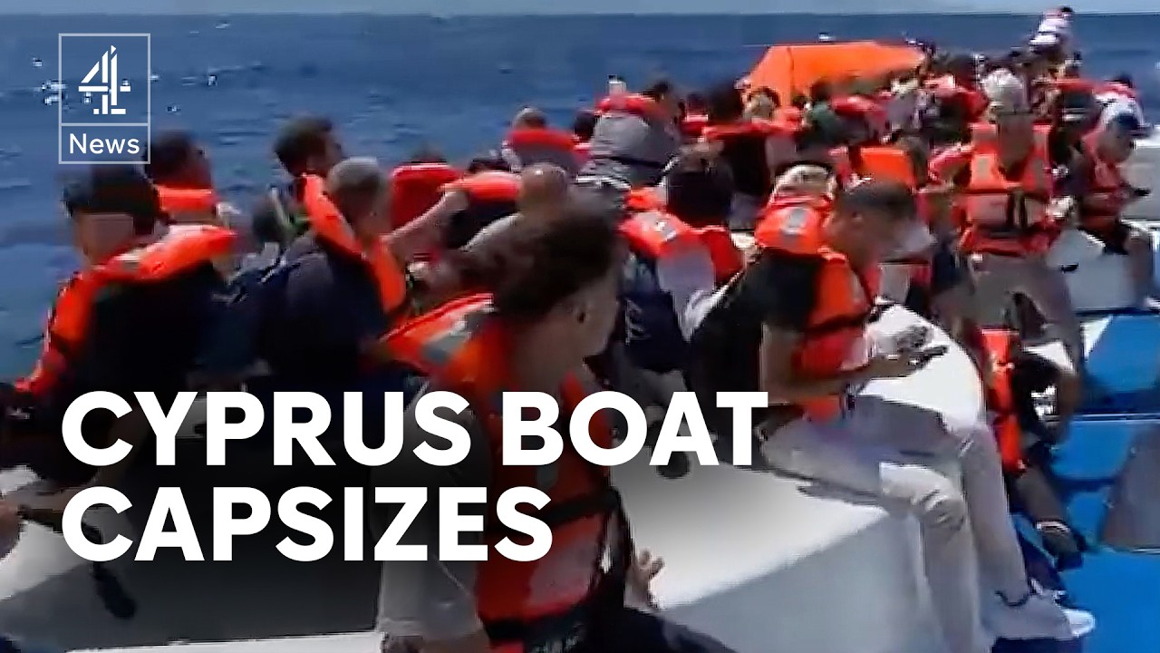 At least seven dead after ferry capsizes near Cyprus