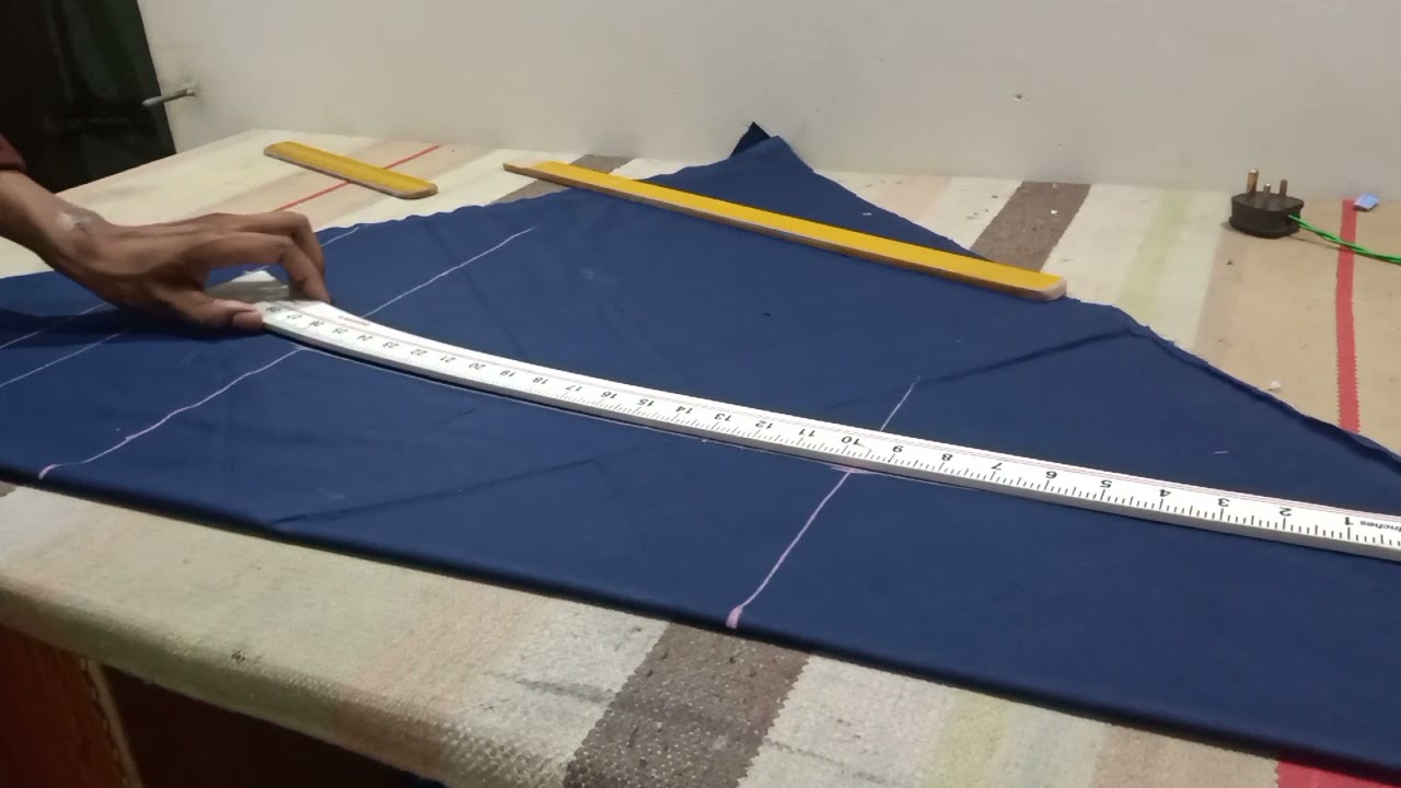 Chudidar  Pajami cutting In Very Simple Way Krishna boutique 0599