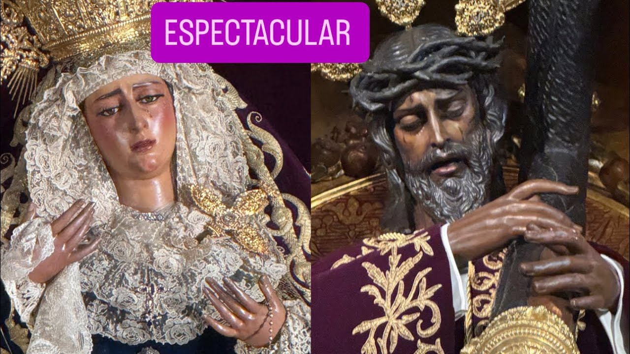 💜VISITO una JOYA 💎 SEMANA SANTA GITANOS SEVILLA #semanasanta #semanasantasevilla 