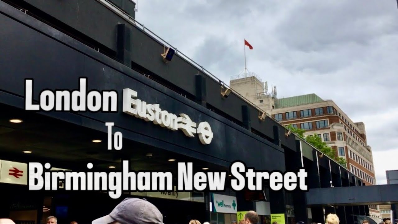 London Euston to Birmingham New Street on West Midlands Train 🚈