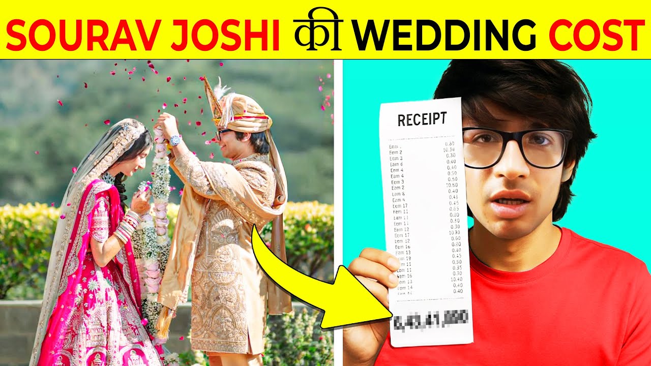 Cost of Sourav Joshi's Wedding?