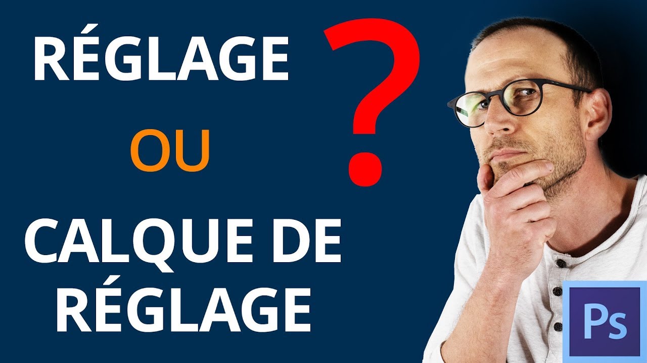Comprendre la différence entre un réglage appliqué en direct et un calque de réglage