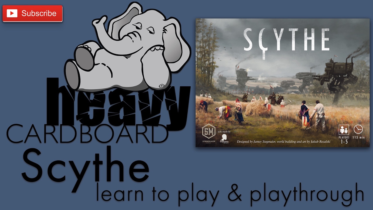 Scythe 4p Play-through, Teaching, & Roundtable discussion by Heavy Cardboard