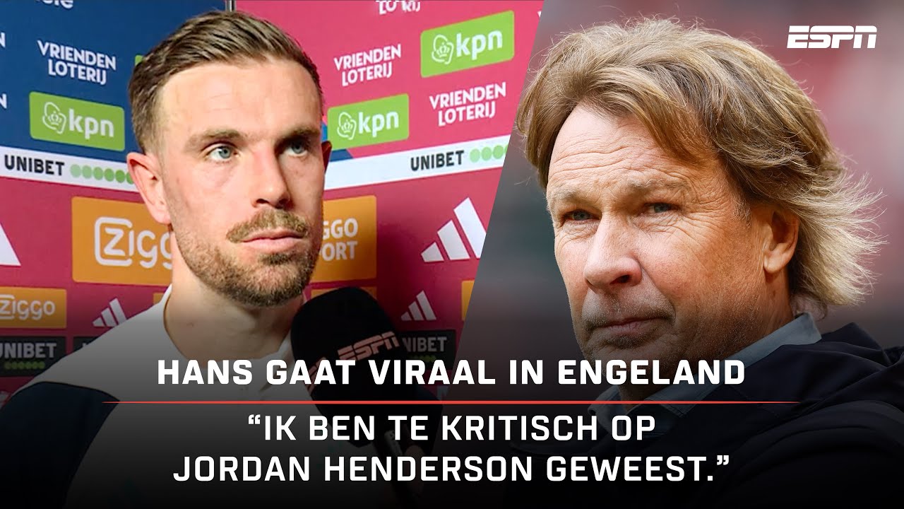 🤪 HANS gaat viraal in ENGELAND wegens hard interview met HENDERSON ! 🏴󠁧󠁢󠁥󠁮󠁧󠁿 | Voetbal op Vrijdag