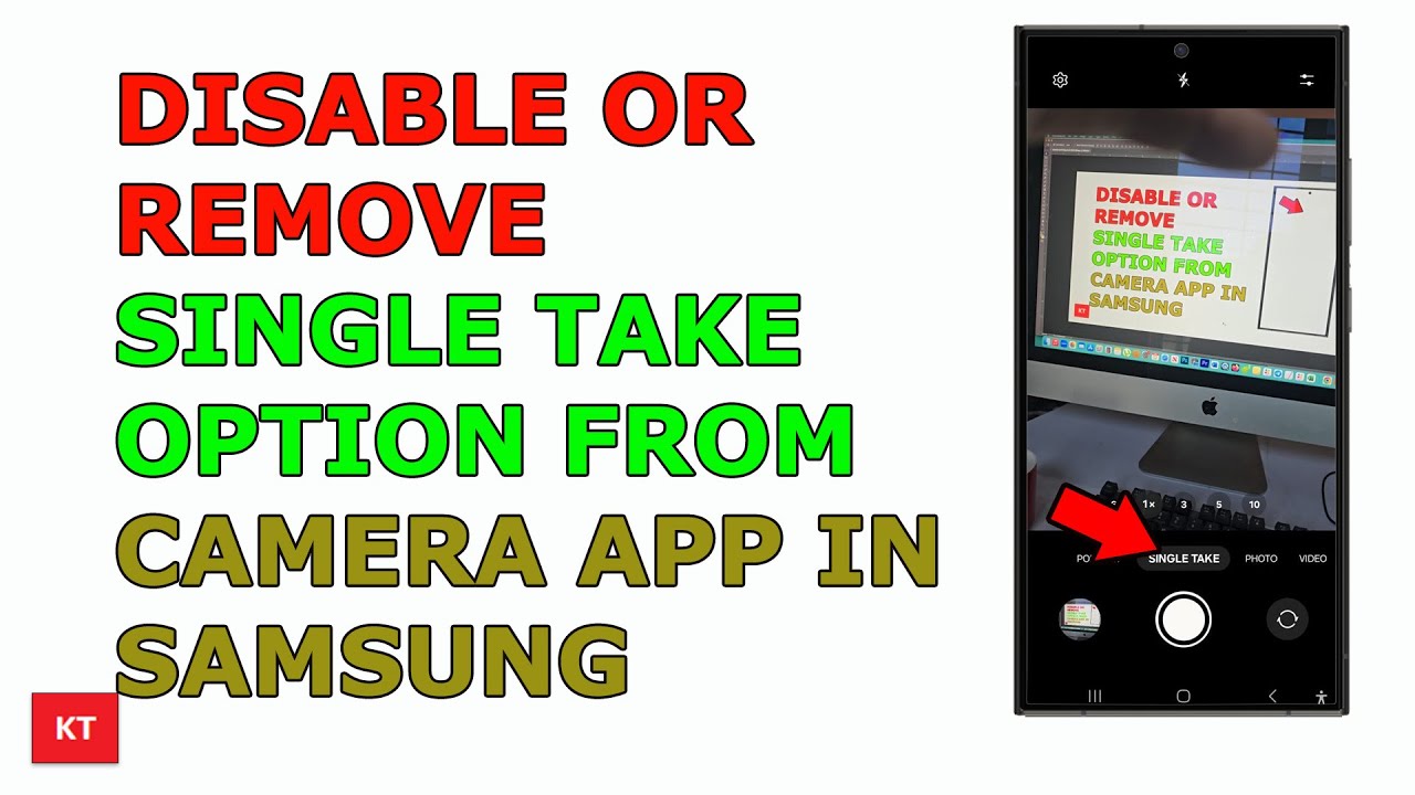 How to disable or remove Single Take mode from the camera app of your Samsung Phone
