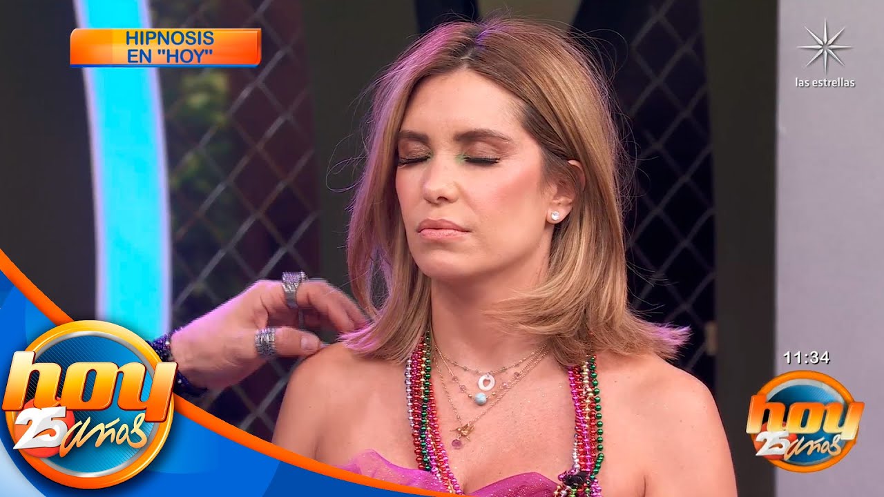 Niko hipnotiza a Andrea Escalona | Programa Hoy
