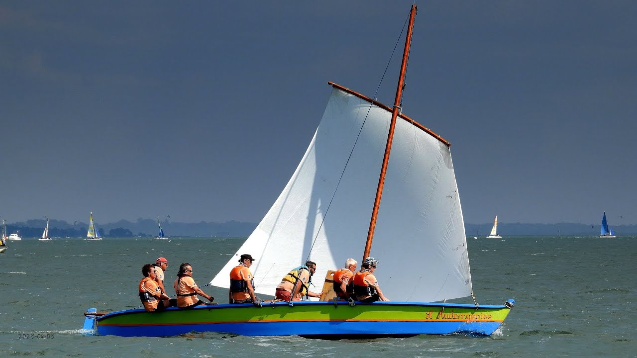 Régate de pinasses à voile, Arès 2023