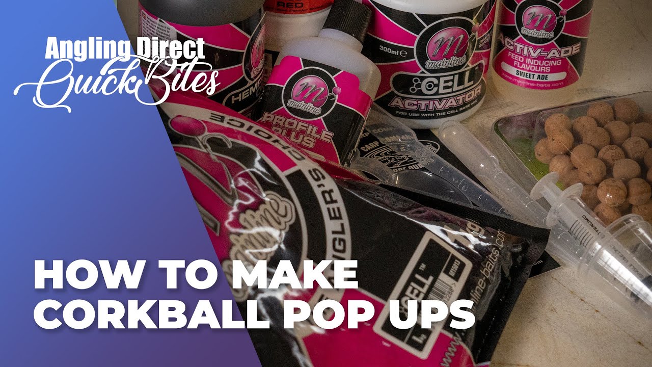 How To Make Corkball Pop Ups - Carp Fishing Quickbite