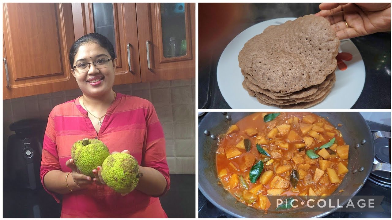 Breakfast Vlog/ഇത് എന്റെ Favourite ആണ് 😊/Ragi Appam/Kadachacka Curry/Anu's Kitchen