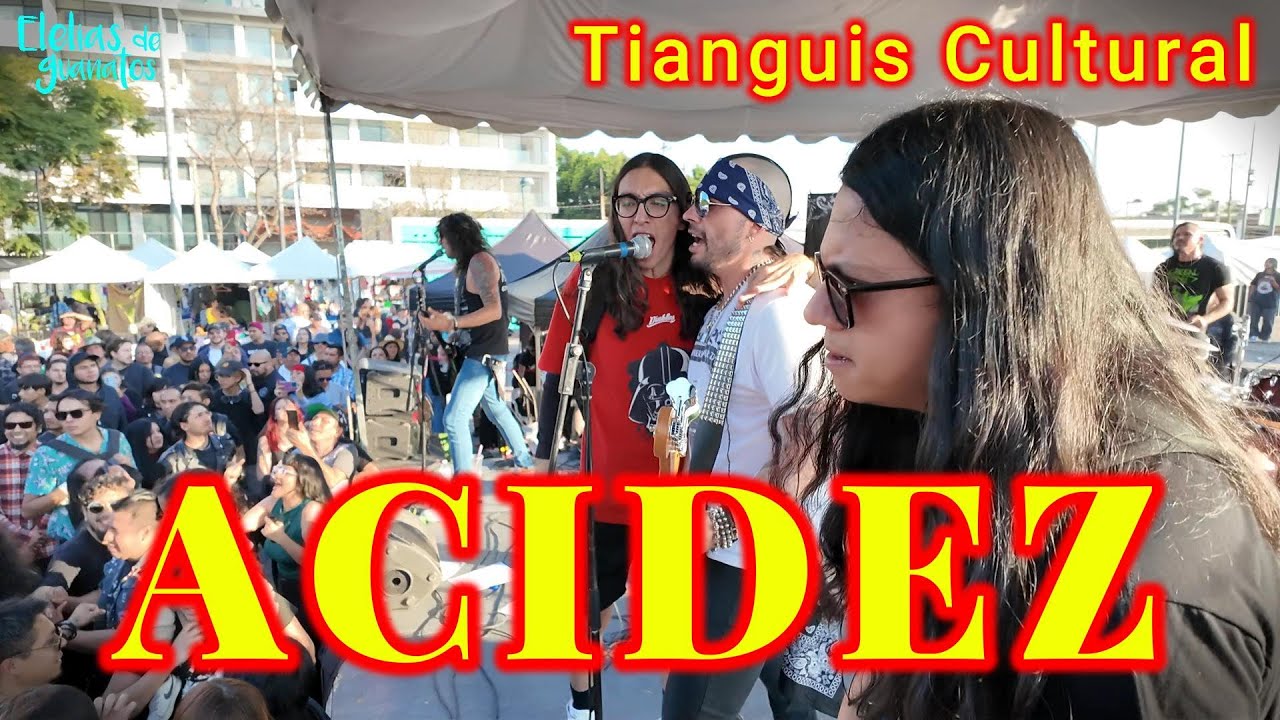 ACIDEZ en el Tianguis Cultural de Guadalajara, 30 Aniversario !!!
