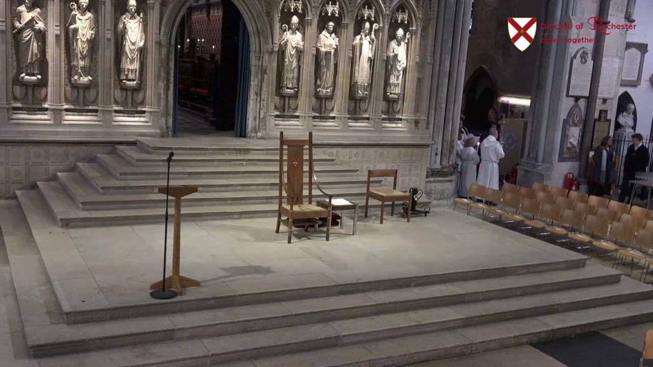 Welcome service for the new Archdeacon of Tonbridge and Archdeacon of Rochester