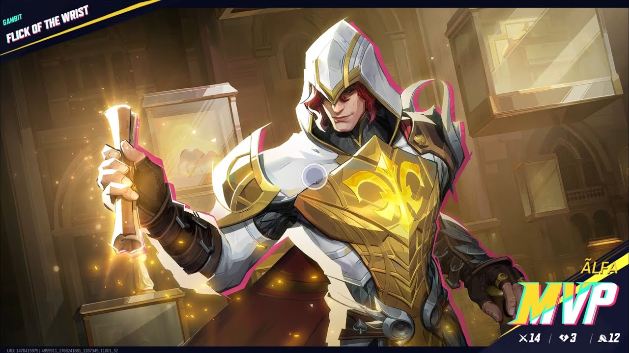 Flick of the wrist with Gambit. Marvel Rivals