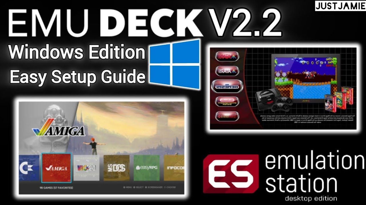 [Update Pinned] EmuDeck V2.2 Full Setup and Install Guide #emudeck #emulationstation #emulator