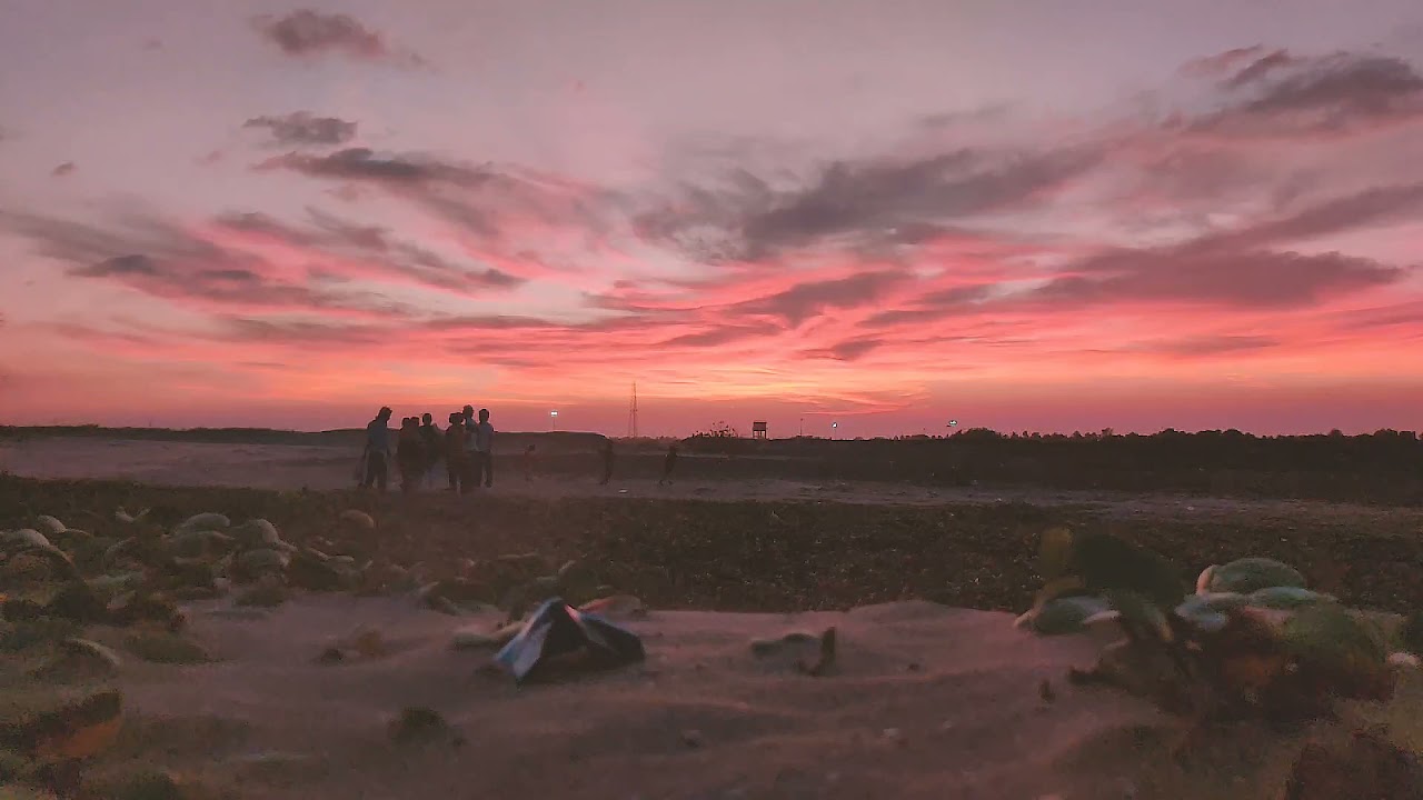 TRANQUILITY | Relaxing Visuals | Coast of pondicherry