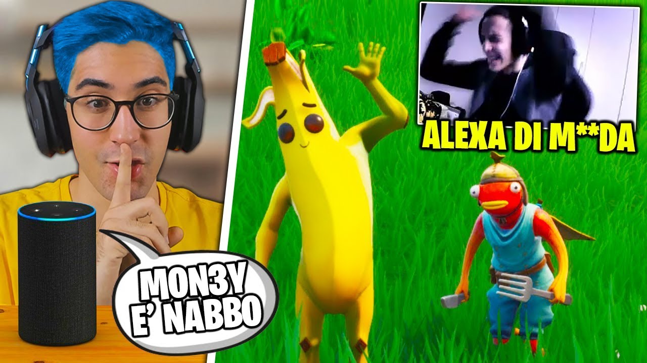 TROLLARE MON3Y usando ALEXA su FORTNITE (FINITO MALE)
