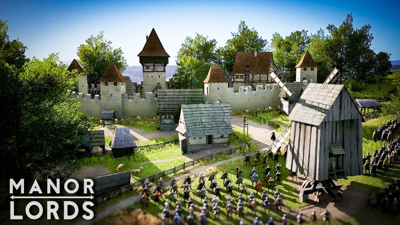 I Spent 4500 Days in 'Manor Lords' BIGGEST Update Ever... | Stress Relief & Fall Asleep