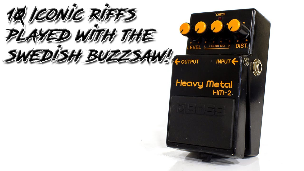10 Iconic Riffs With HM2!