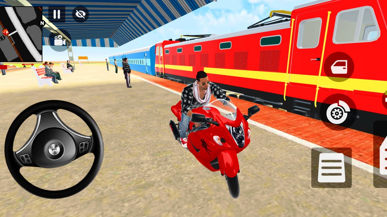 ⛽️I T A central railway station ￼😍Indian Theft Auto Simulator 🥳