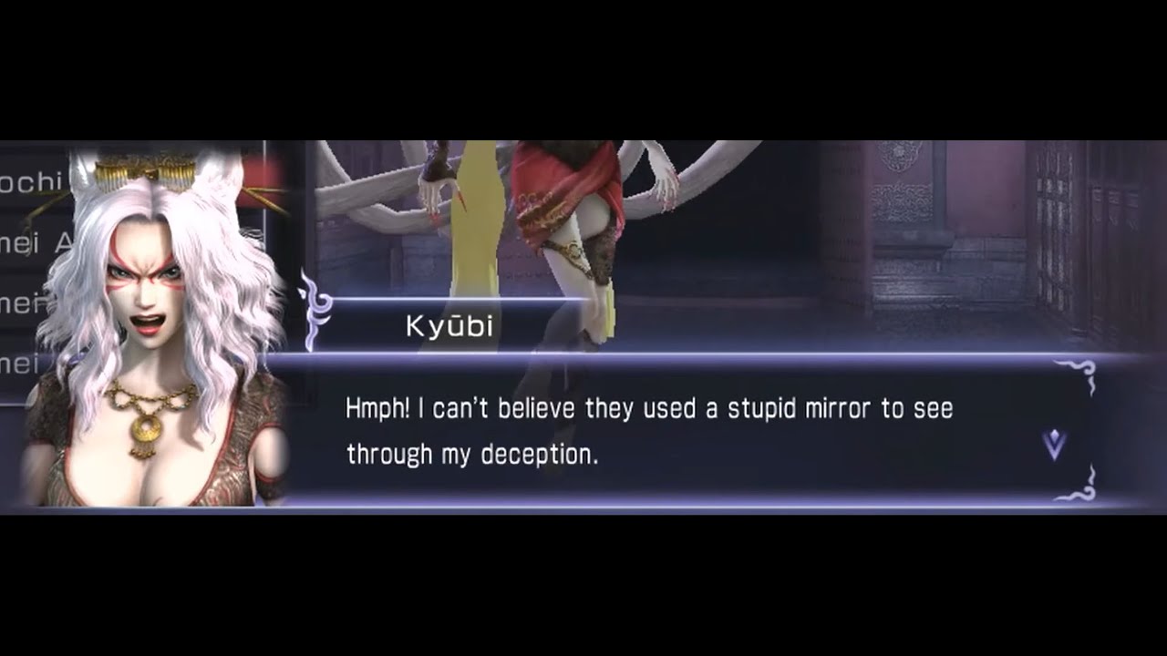 Warriors Orochi 3 - Camp Lines - Kyubi