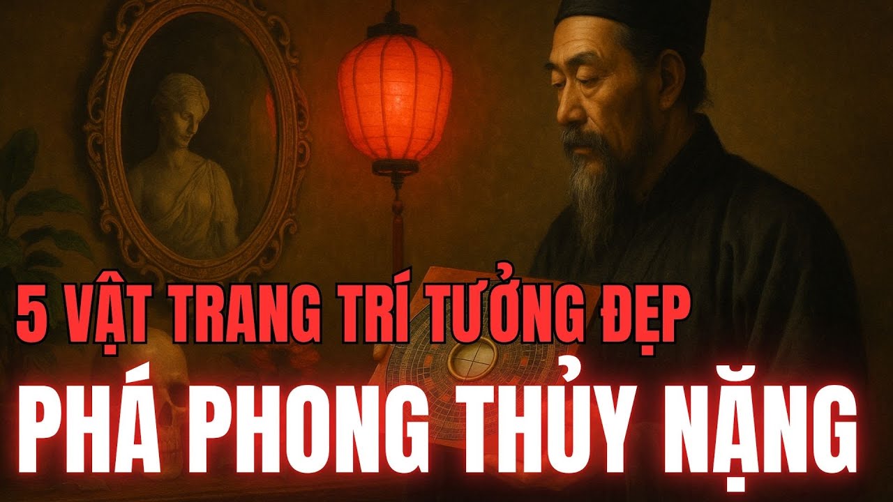 5 Vật Trang Trí Tưởng Đẹp Nhưng Phá Phong Thủy Nặng | Phong Thủy Cổ Xưa