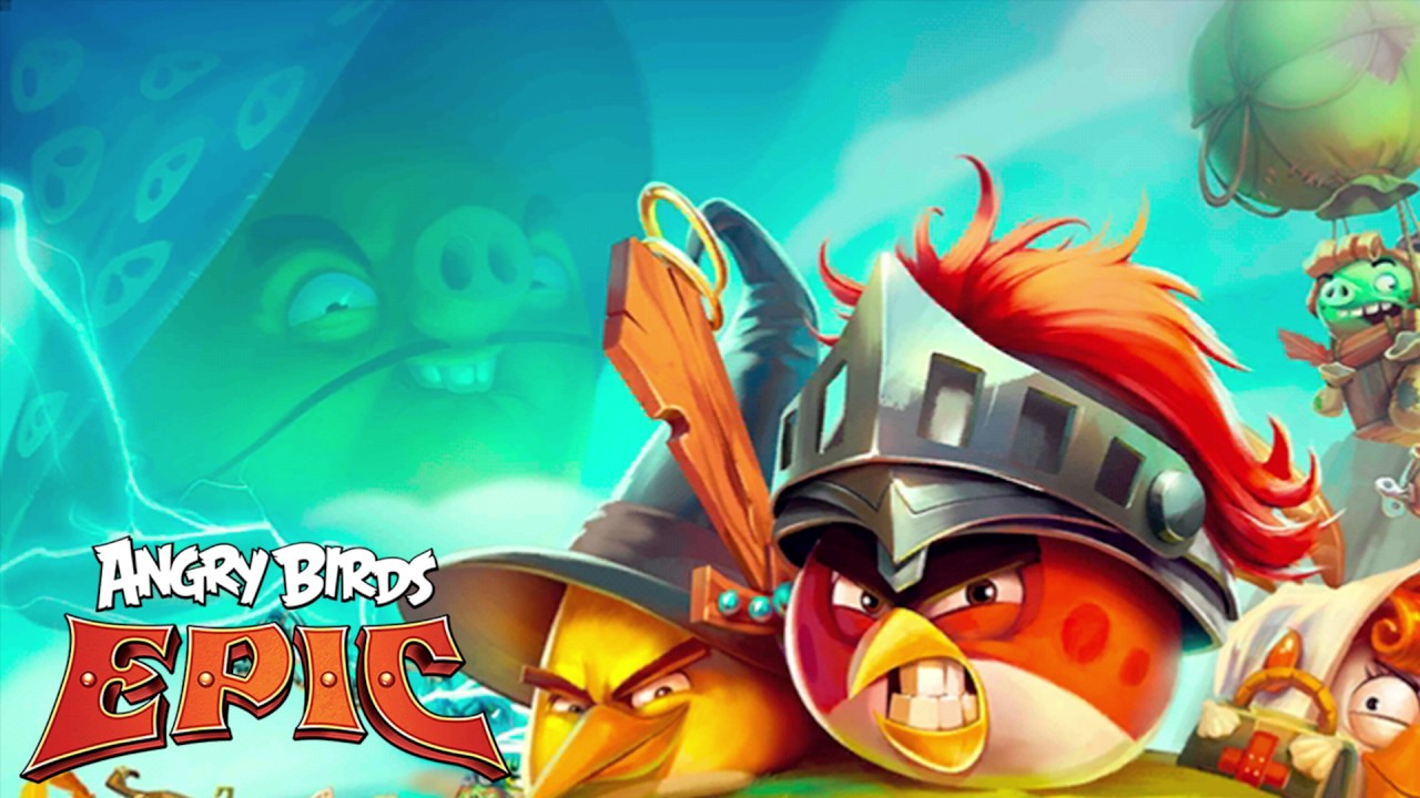 Angry Birds Epic music extended - Pig's Theme (The Angry Birds Movie event 2016)