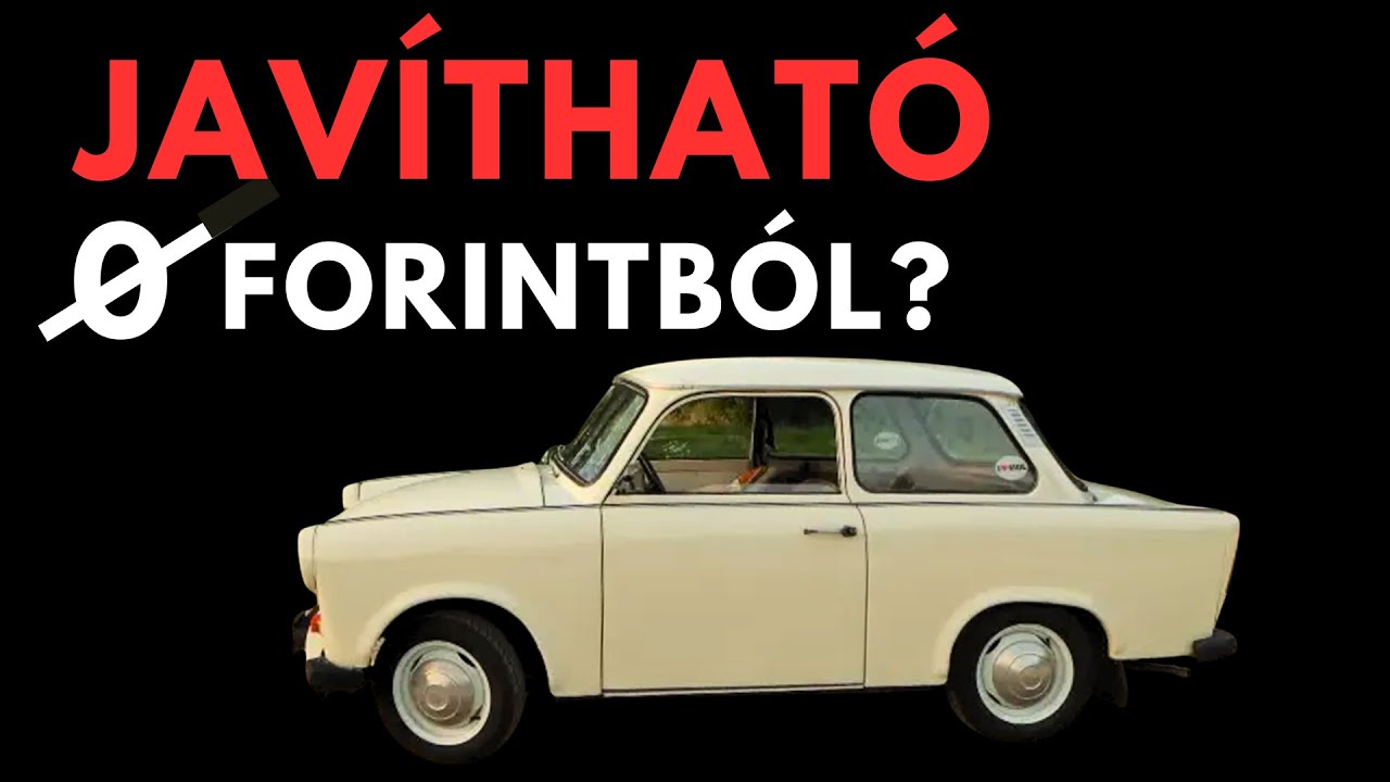 Mitől volt LOMHA a TRABANT? Kiderült a MÚLTJA!