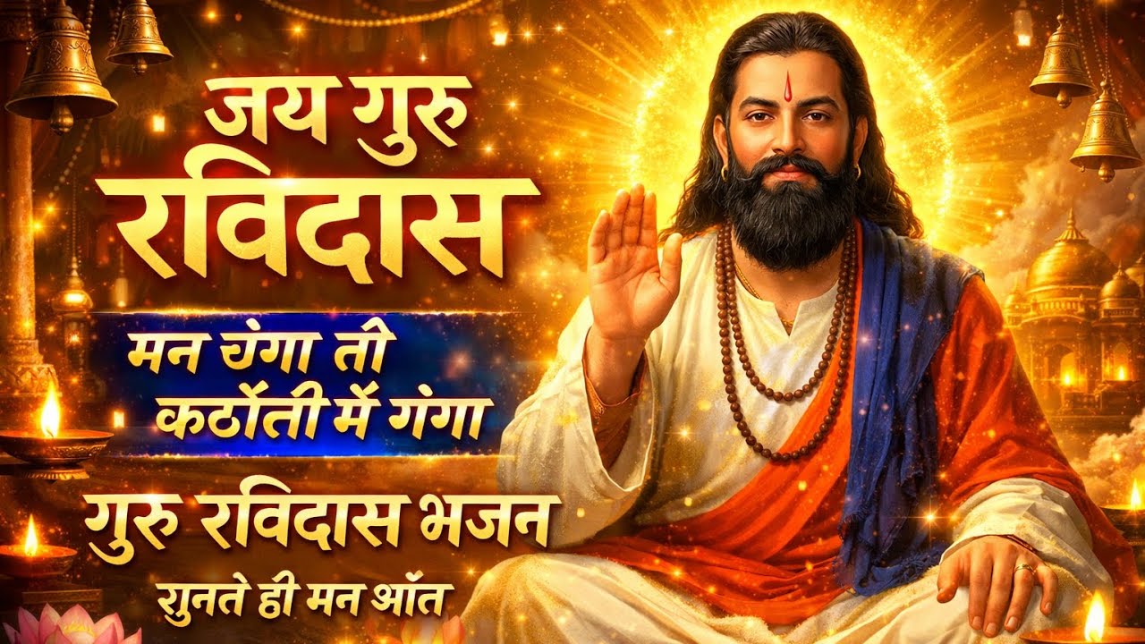 श्री गुरु रविदास चालीसा भजन 🙏 | मन चंगा तो कठौती में गंगा |