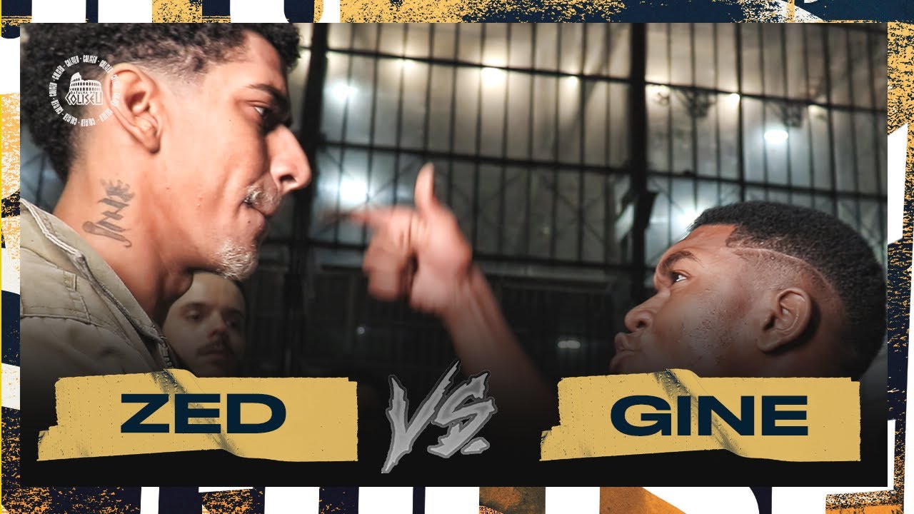 (FICOU PESSOAL 🔥🔥🔥) ZED X GINE - BATALHA DO COLISEU - EDIÇÃO 123
