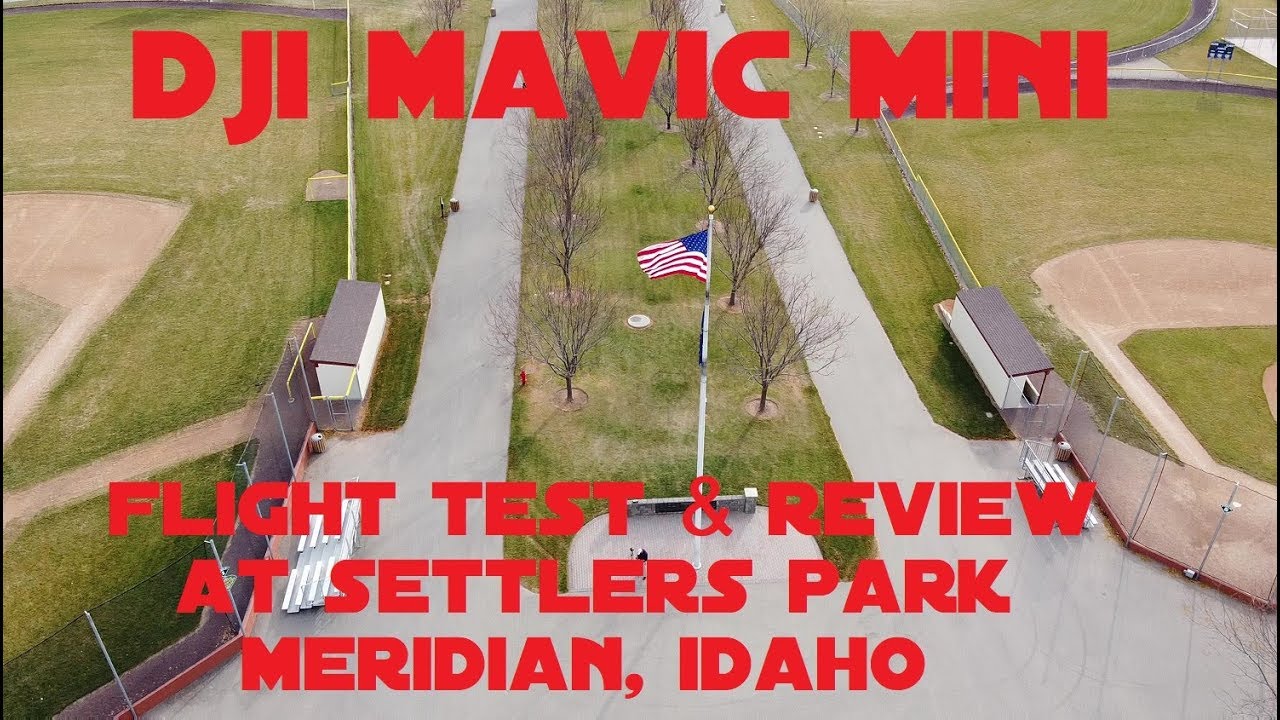 DJI Mavic Mini Flight Test & Review at Settlers Park