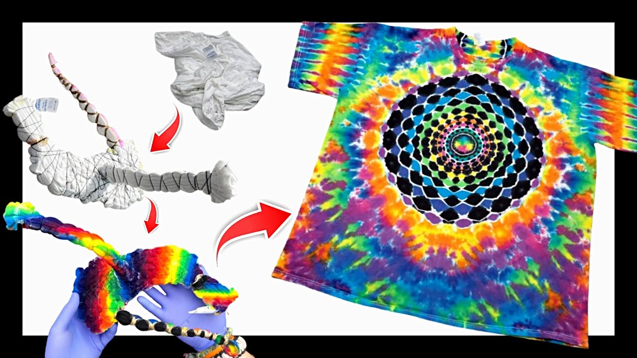 Mandala Tie Dye! How to- (full video)