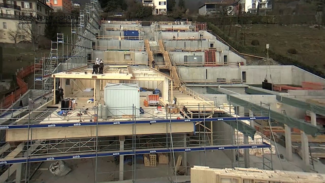 Schönauer, Terrassenüberbauung in Rebstein