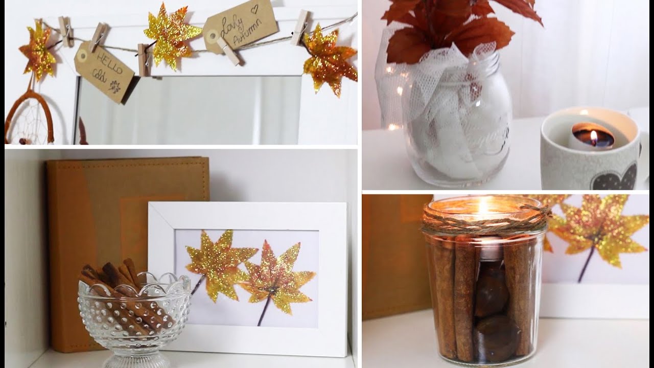 Fall Room Decor Ideas \\ Tumblr Inspired