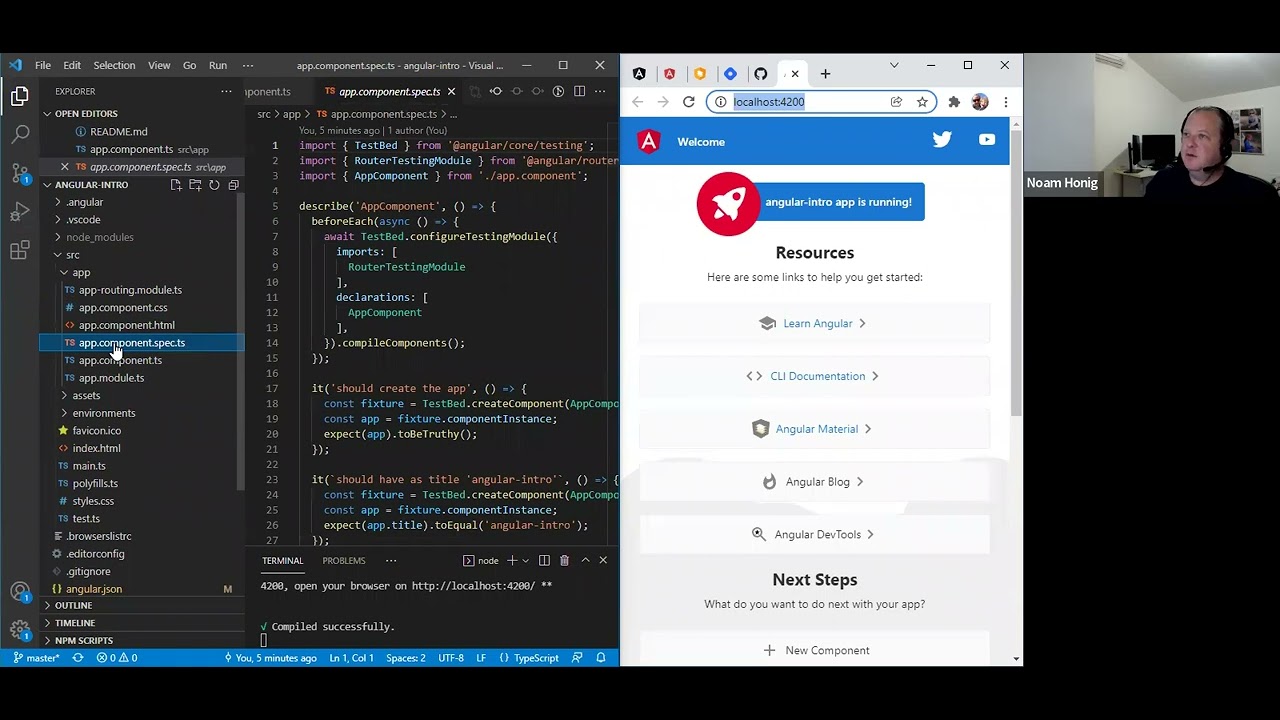 Angular Intro - from zero to deployment