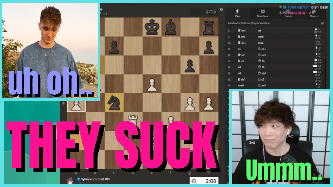 Ellum LOSES IT ALL to the CHESS GOD Sykkuno