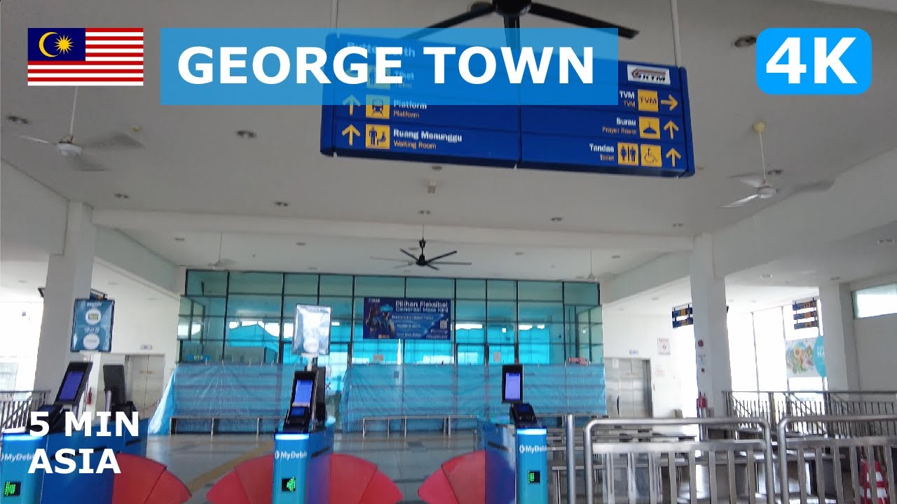 🇲🇾 Malaysia - George Town: 5 Minutes Walking Tour - 4K