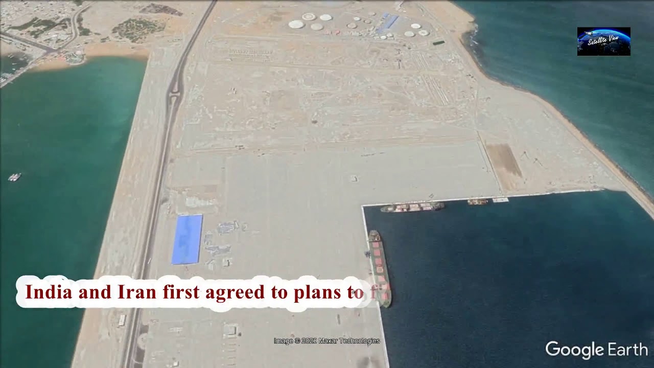 Chabahar Port | Iran | Google Earth
