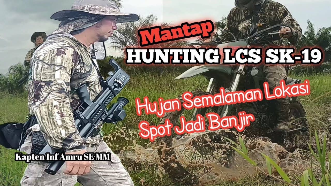 🛑LCS Air Arms SK-19 HUNTING RUAK RUAK GAGAL POIN KARENA SPOT KEBANJIRAN😁😁