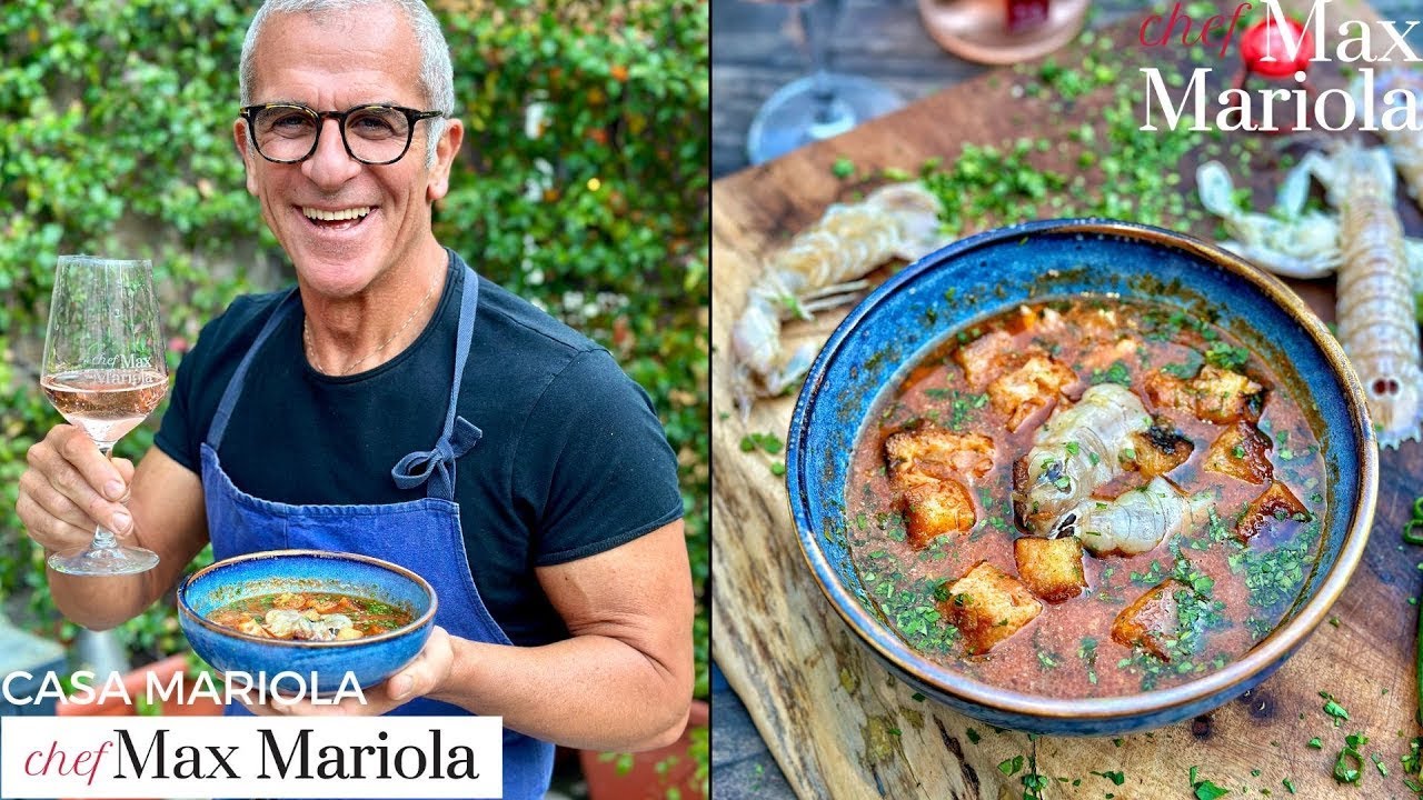 ZUPPA DI CANOCCHIE o GUAZZETTO DI CICALE DI MARE | Ricetta di Chef Max Mariola