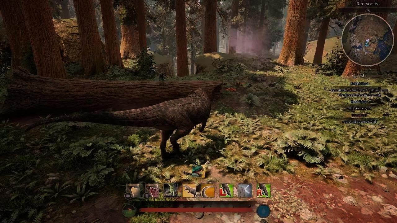 Path of Titans Realism (Giga vs PT Rex) SKIP TO THE LAST 30SEC IF YOU JUST WANT TO SEE THE KILL