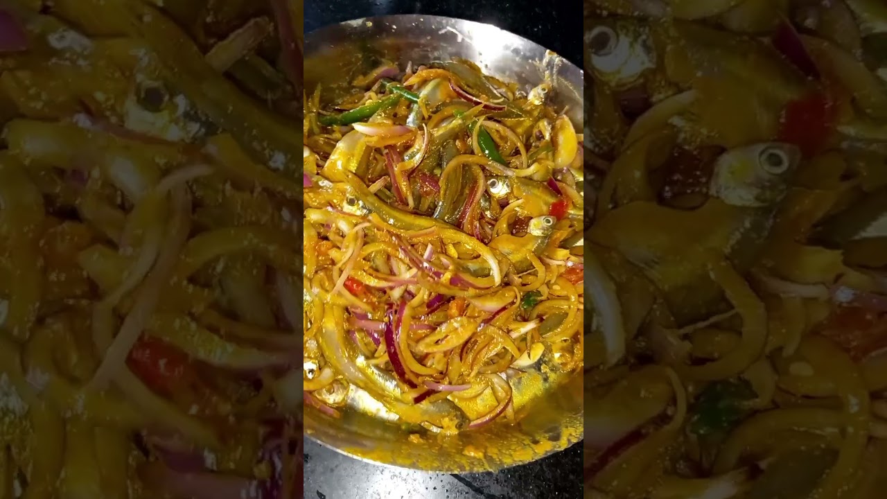 Village Style A Mourola Fish Curry #short #shorts #shortvideo #recipe #fish #fishcurry #cooking
