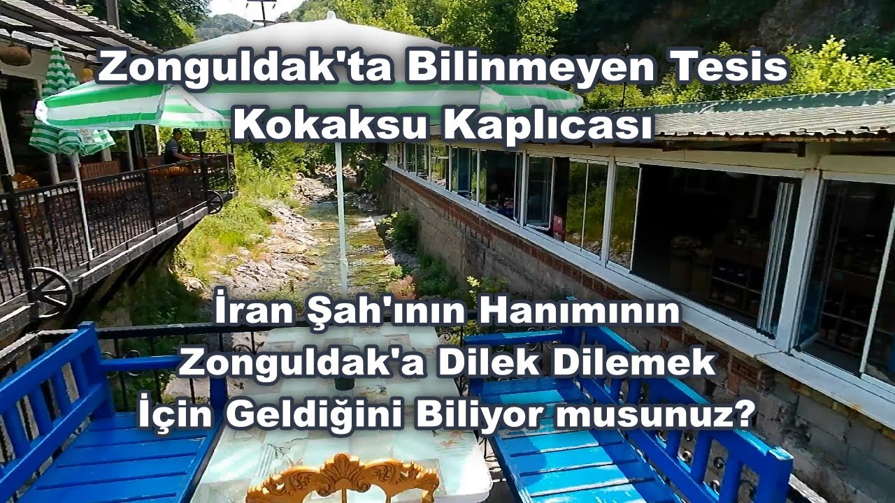 Zonguldak'ta Şifa Kaynağı Kokaksu Termal Havuzları ve Cansu Çayevi
