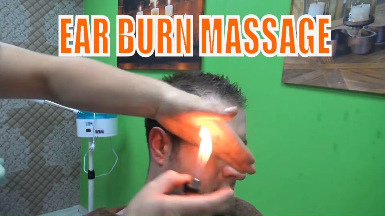 ASMR TURKISH BARBER MASSAGE💈EAR BURN💈NECK,EAR CRACK💈head,arm,back,ear,face,roller,sleep massage