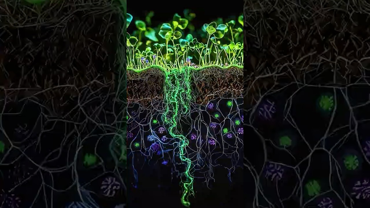 "Uncovering the Soil Jungle: How Plant Roots and Microorganisms Thrive in the Rhizosphere!"