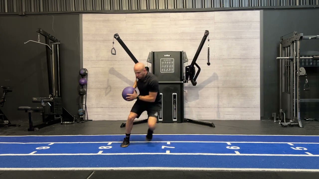 Medball skater jump l2